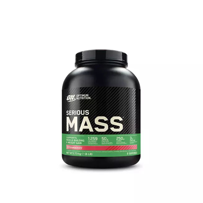 Serious Mass – Morango – 2,72kg – Optimum Nutrition