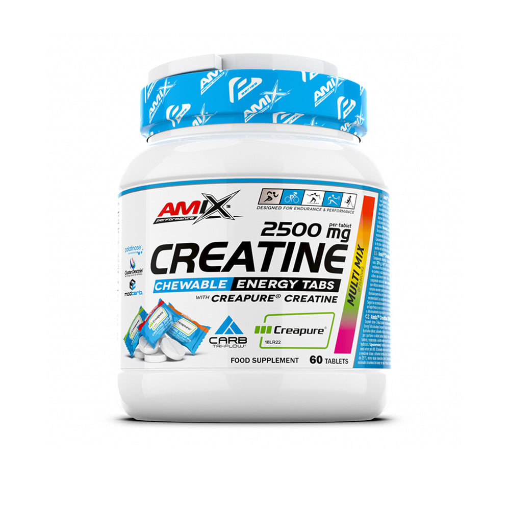 MIX Performance Creatine Creapure® - 60 Comprimidos | Creatina Monohidratada de Pureza Máxima para Força e Potência Muscular