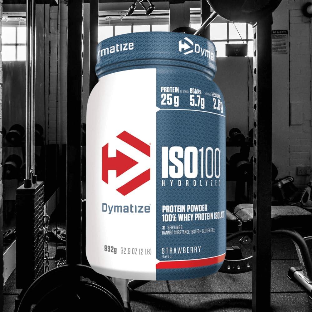 Dymatize ISO 100 - 932g - Strawberry