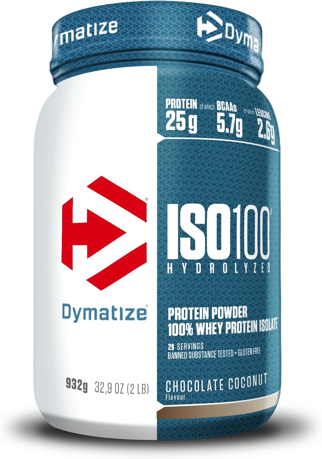 Dymatize iso 100 - 932g - Chocolate com Coco