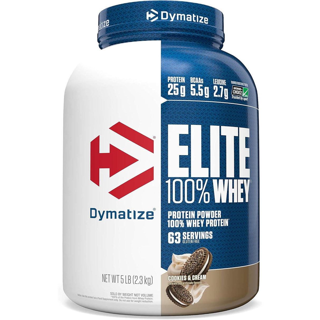 Dymatize Elite Whey - 2,17kg - Cookies and Cream