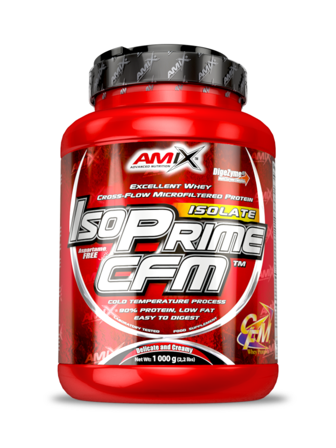 AMIX NUTRITION Whey Isoprime CFM (1kg) – 100% Whey Protein Isolate | Sem Sabor | Proteína Pura para Músculos e Recuperação