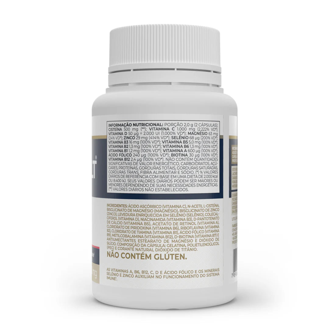Imunomult Multivitamínico Vitafor - 60 Cápsulas