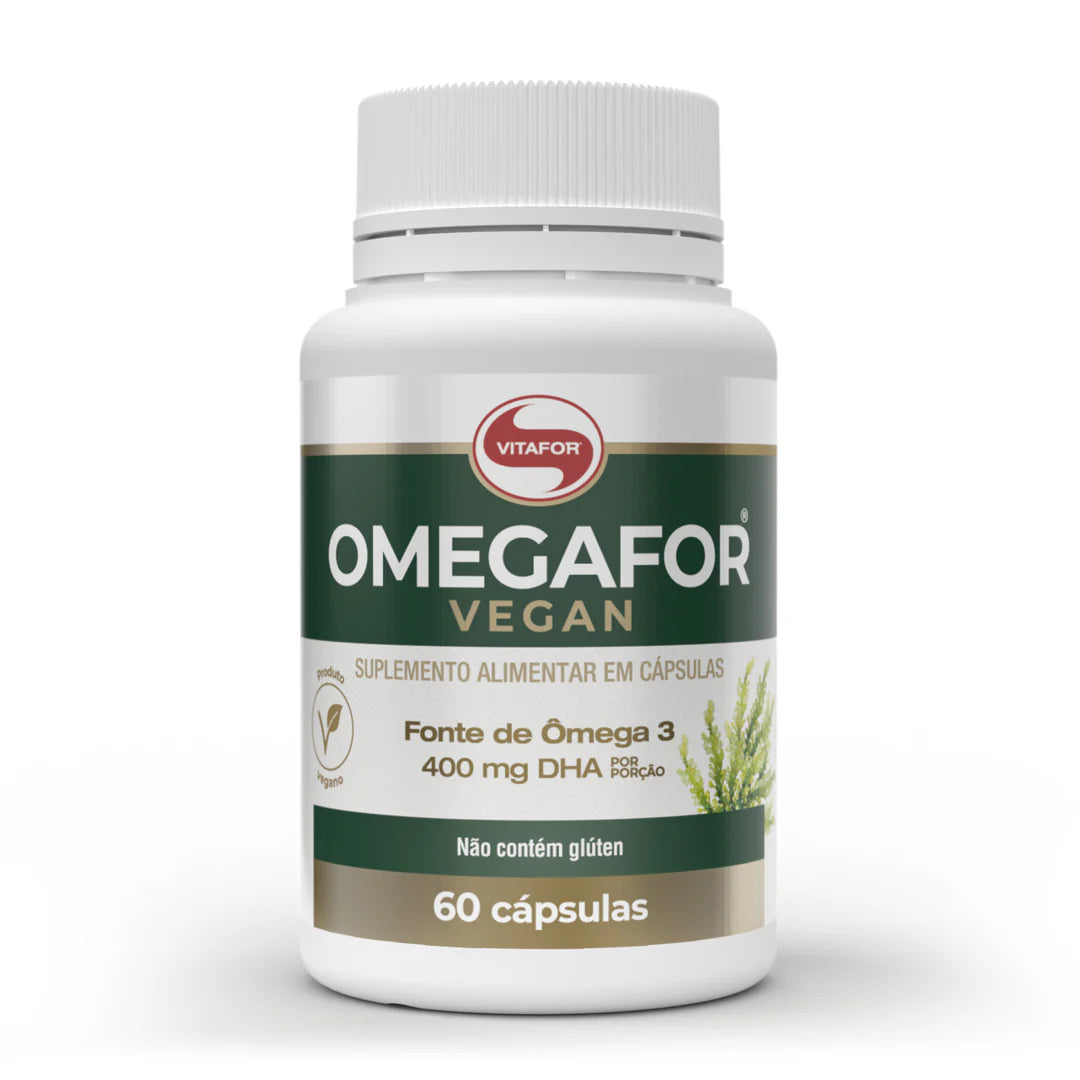 Ômega Vegan Vitafor - 60 Cápsulas