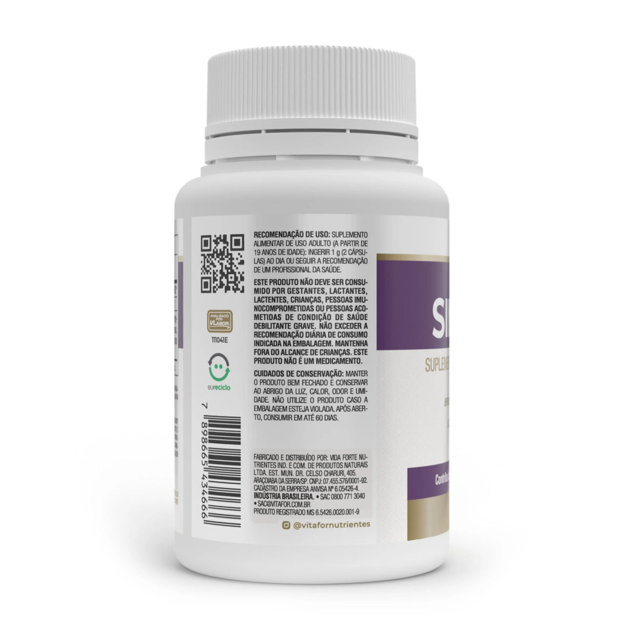 Simcaps Vitafor - 60 Cápsulas