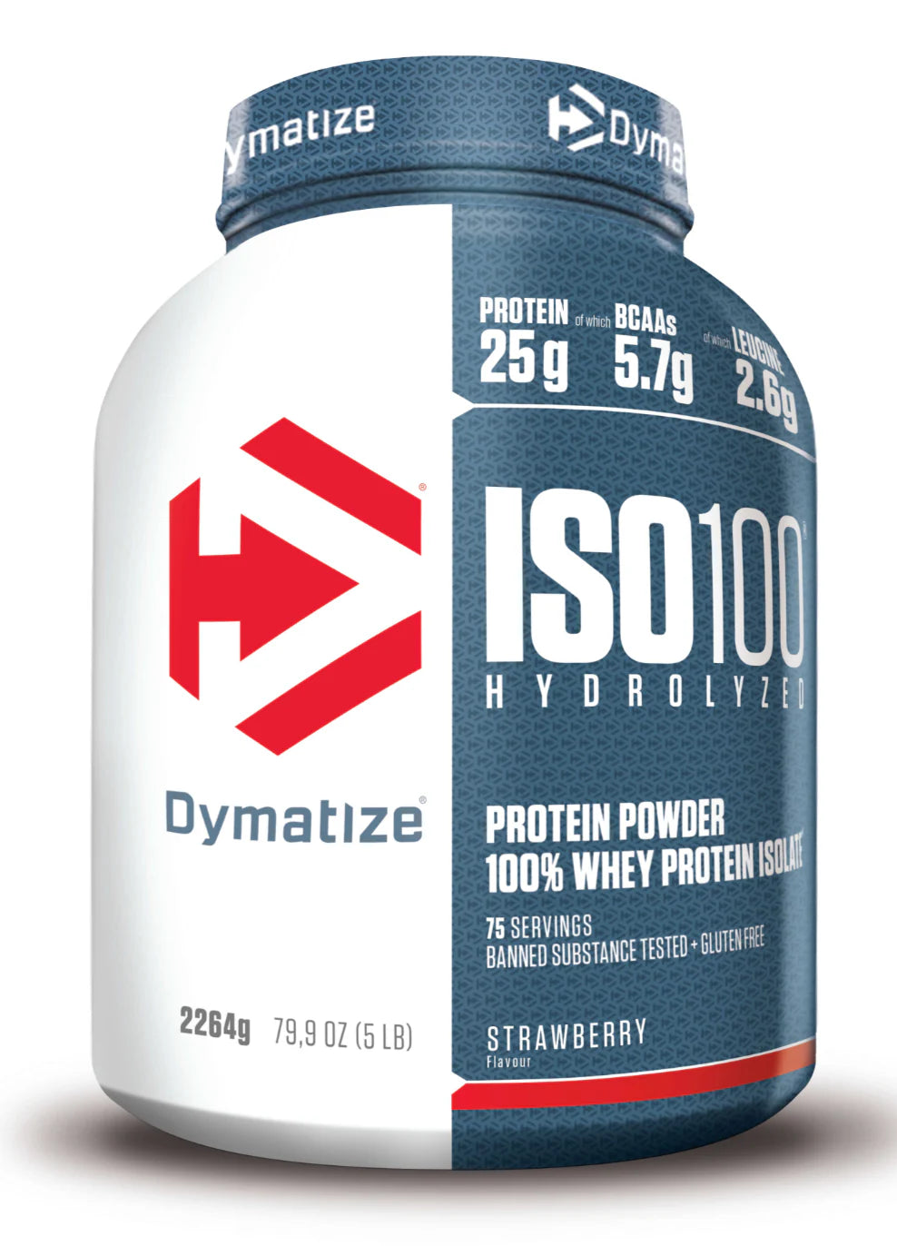 Iso100 Hydrolyzed Strawberry Dymatize - 2,27kg