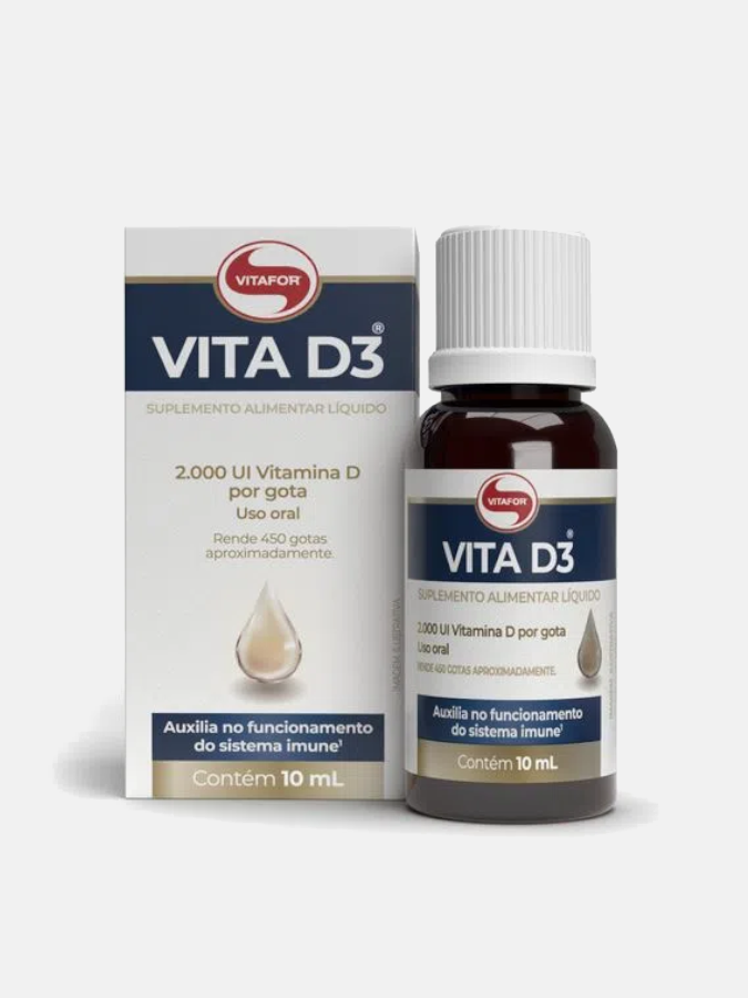 Vita D3 2000UI Gotas 10ml - Vitafor