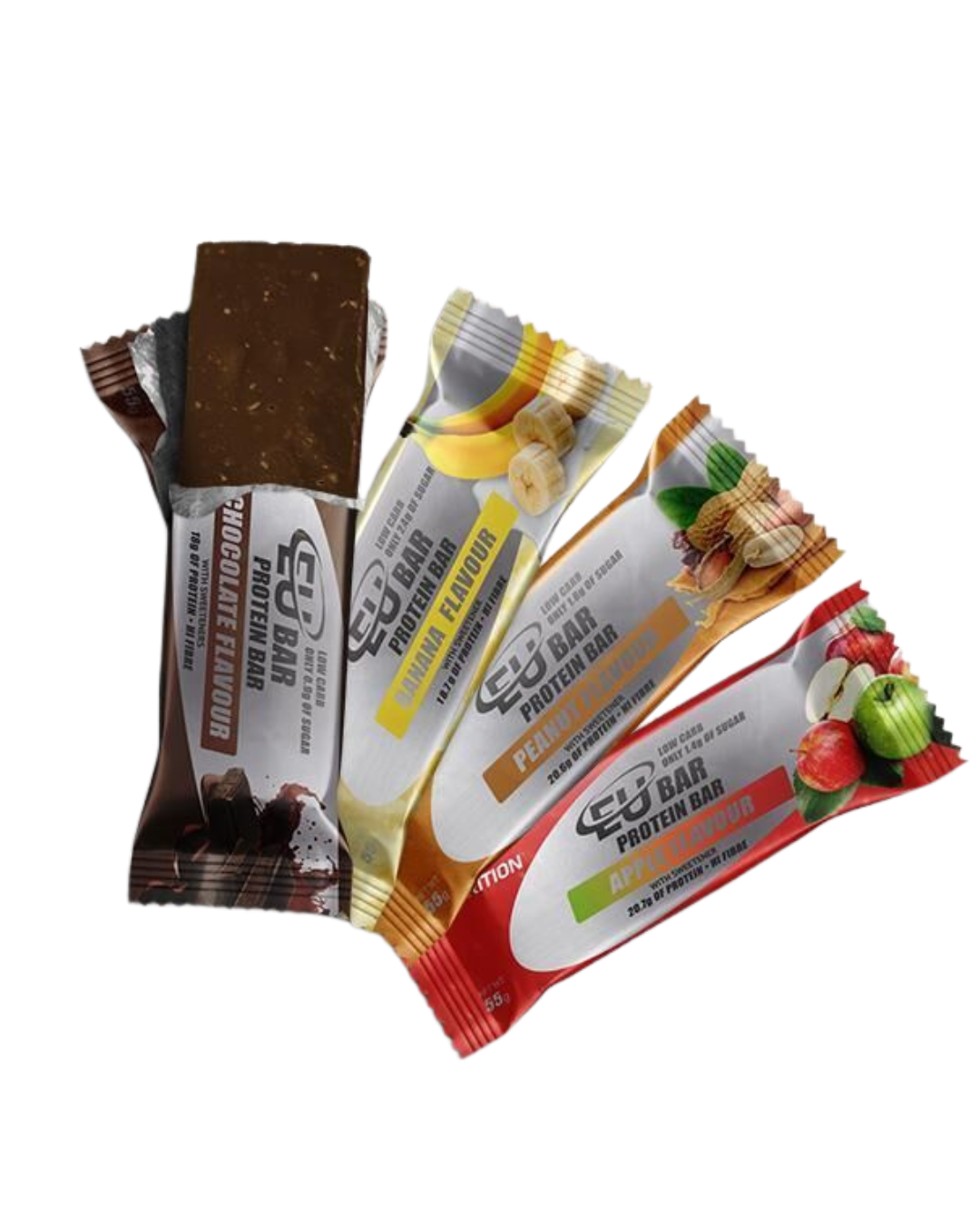 EU Bar Eu Nutrition - 55g Sabor Apple