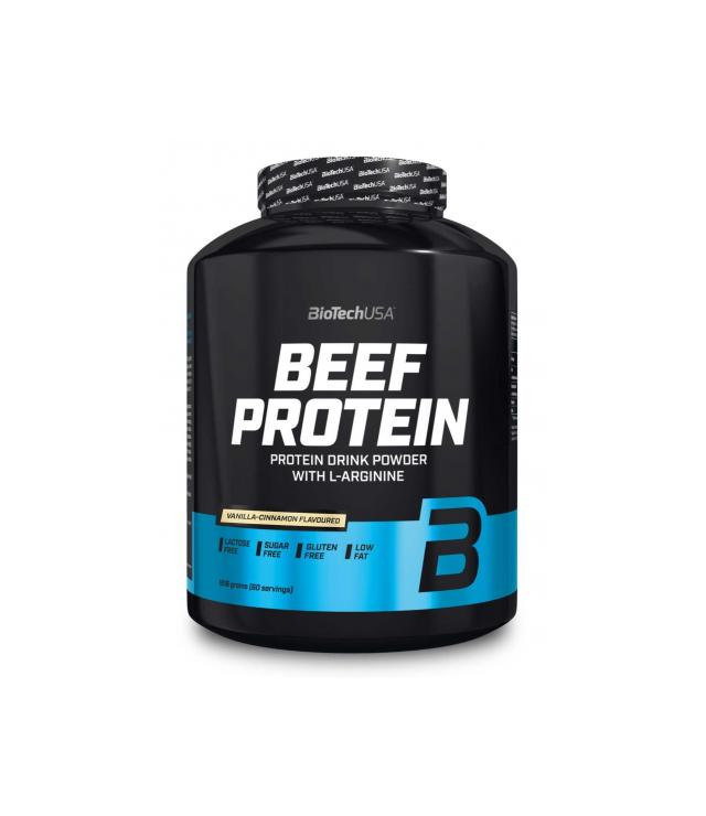 Beef Protein Biotech - 1816g Sabor Baunilha e Canela