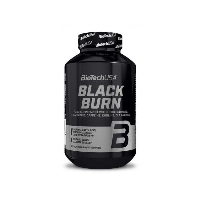 Black Burn Fatty Acid Metabolism Biotech - 90 Cápsulas