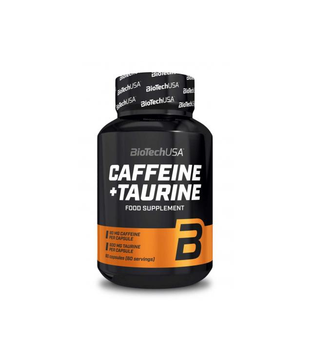 Caffeine + Taurine Biotech - 60 Cápsulas