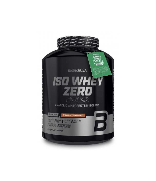 Iso Whey Zero Black Biotech - 2270g Sabor Chocolate