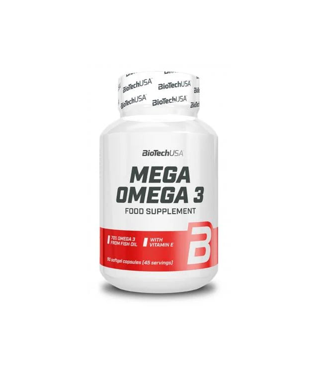 Mega Omega 3 – 90 Cápsulas – BiotechUSA