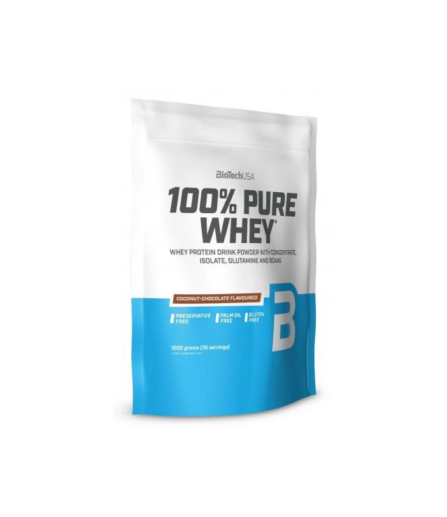 100% Pure Whey 1000g Coconut-Chocolate - Biotech