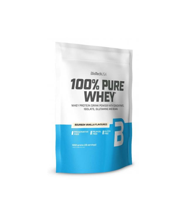 100% Pure Whey Biotech - 1000g Sabor Bourbon Vanilla