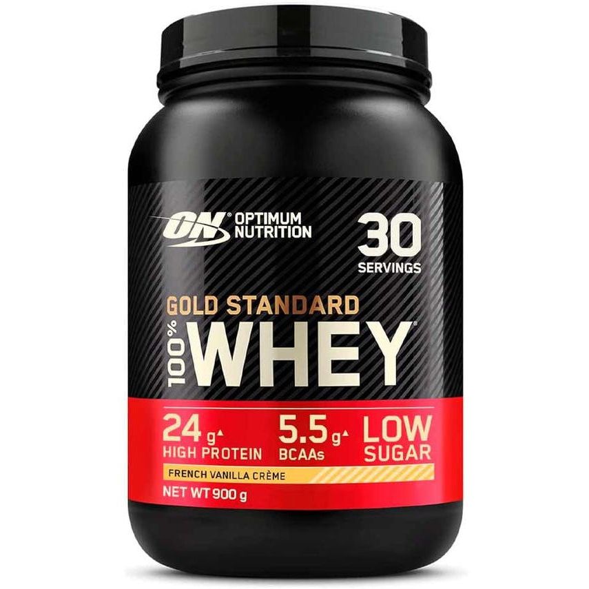 Whey Gold Standard 100% - 900g - French Vanilla Creme - Optimum Nutrition