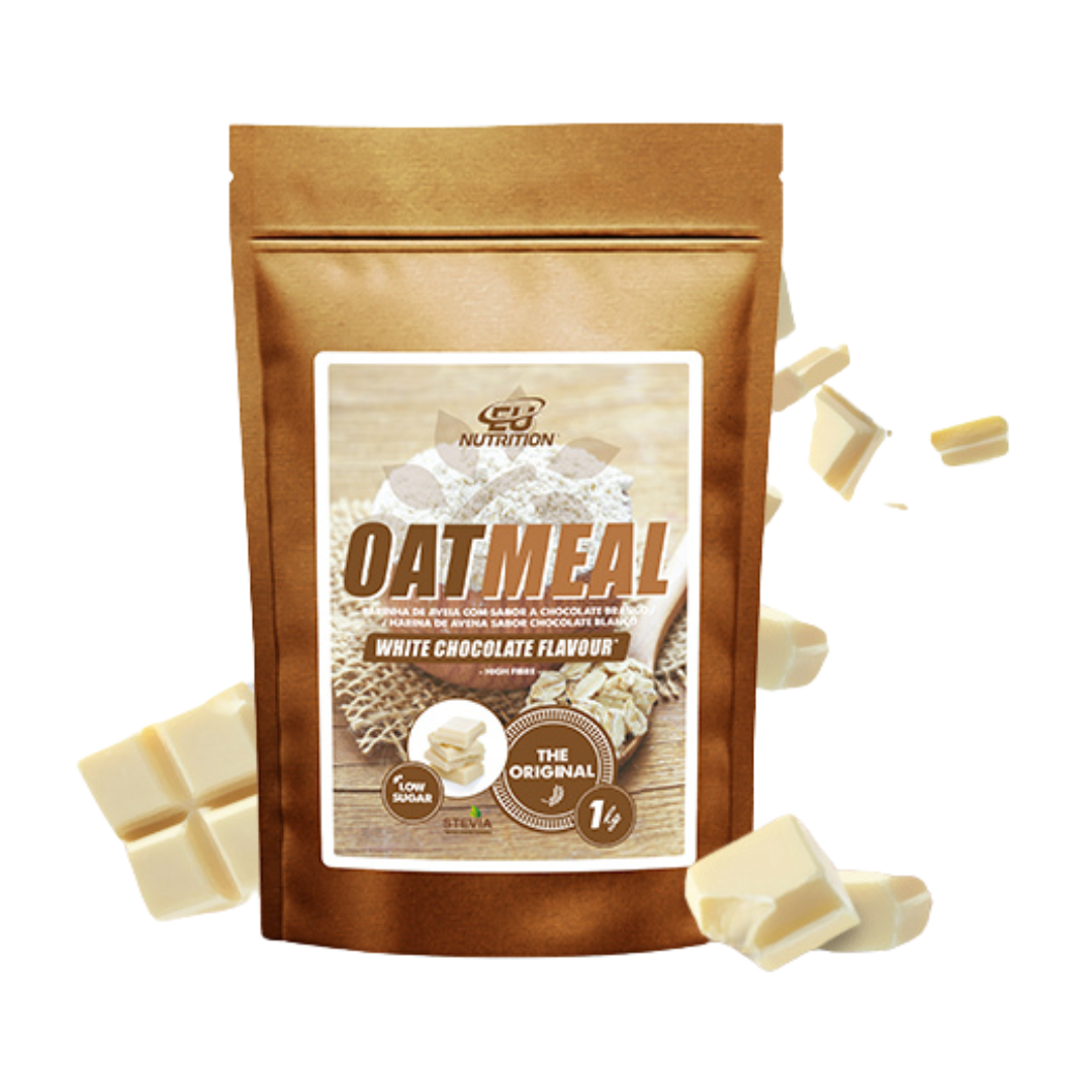 Farinha de Aveia Eu Nutrition - 1kg Sabor White Chocolate