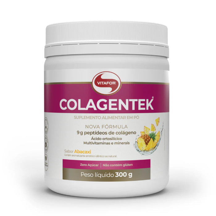Colagentek 300g Sabor Ananás - Vitafor