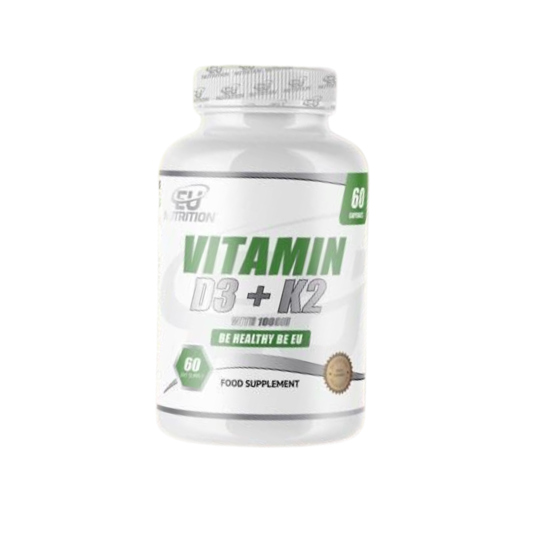 Vitamina D3 + K2 Eu Nutrition - 60 Cápsulas