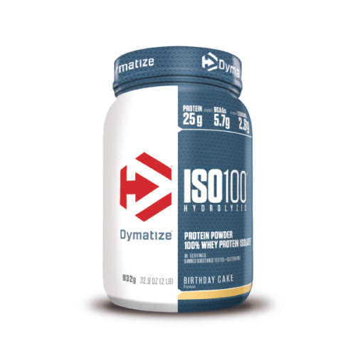 Dymatize ISO 100 - 932g - Birthday Cake