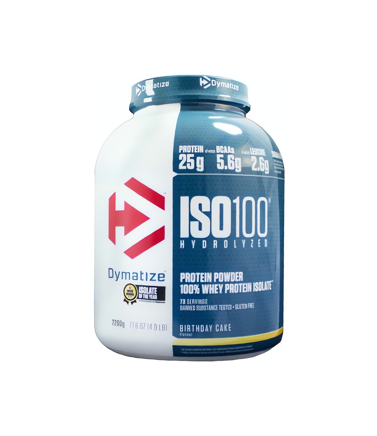 Dymatize ISO 100 - 2,264kg - Birthday Cake