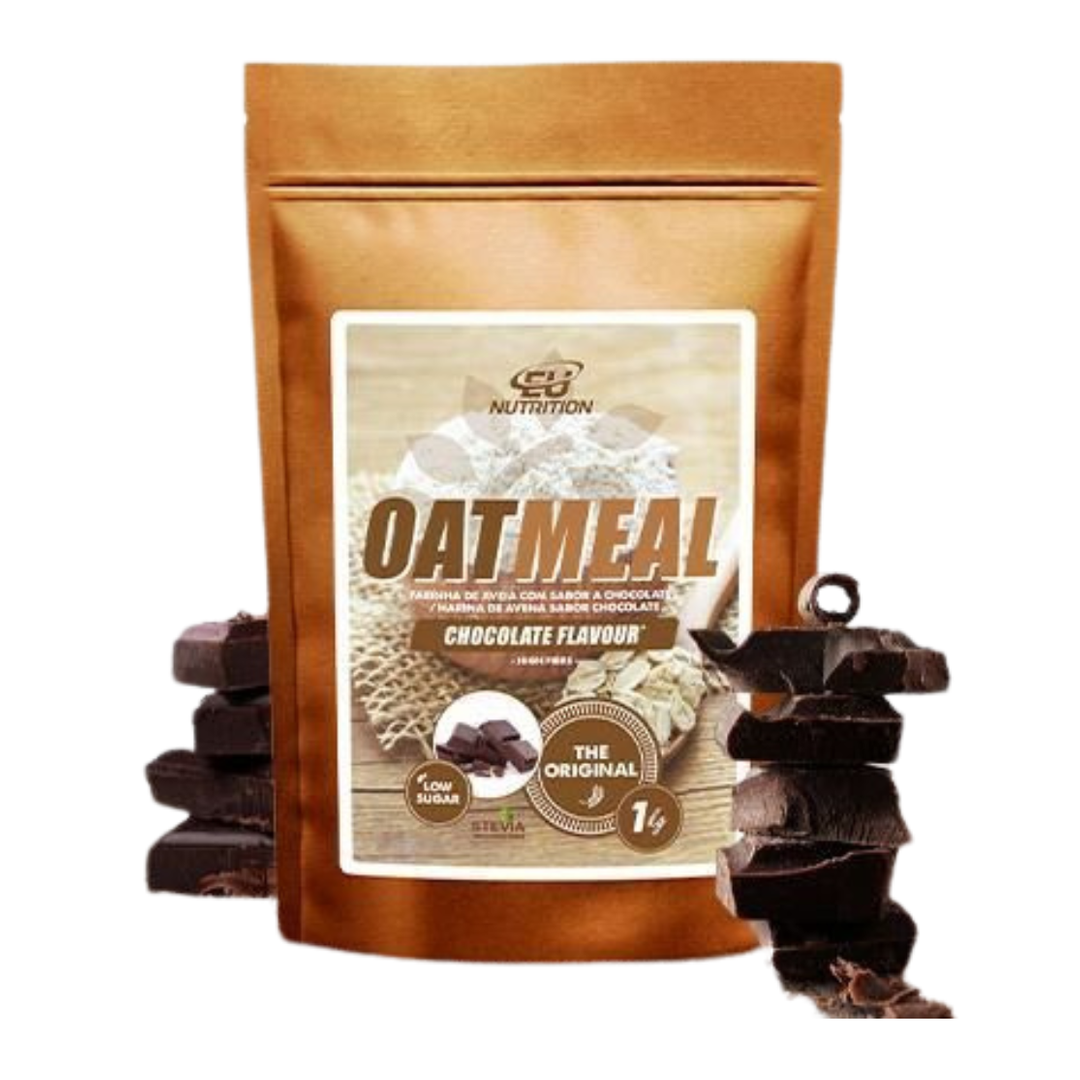 Farinha de Aveia Eu Nutrition - 1kg Sabor Chocolate
