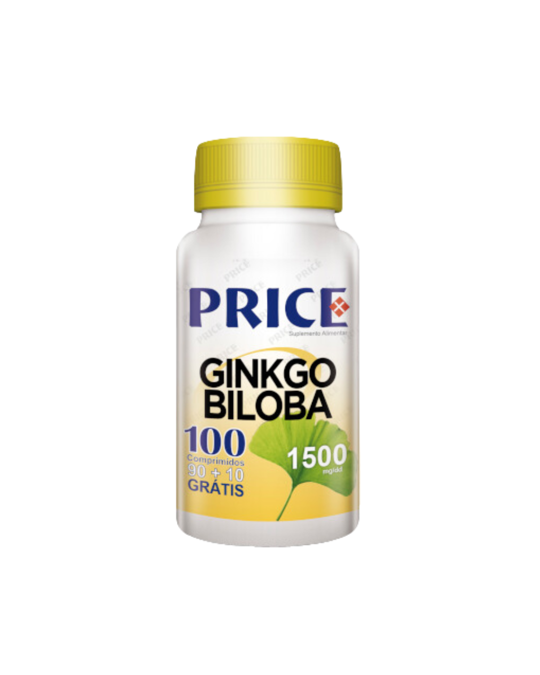 Ginkgo Biloba 1500mg - 90 Comprimidos - Price