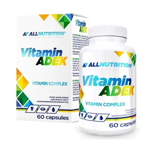 Vitamina ADEK - 60 cápsulas - AllNutrition
