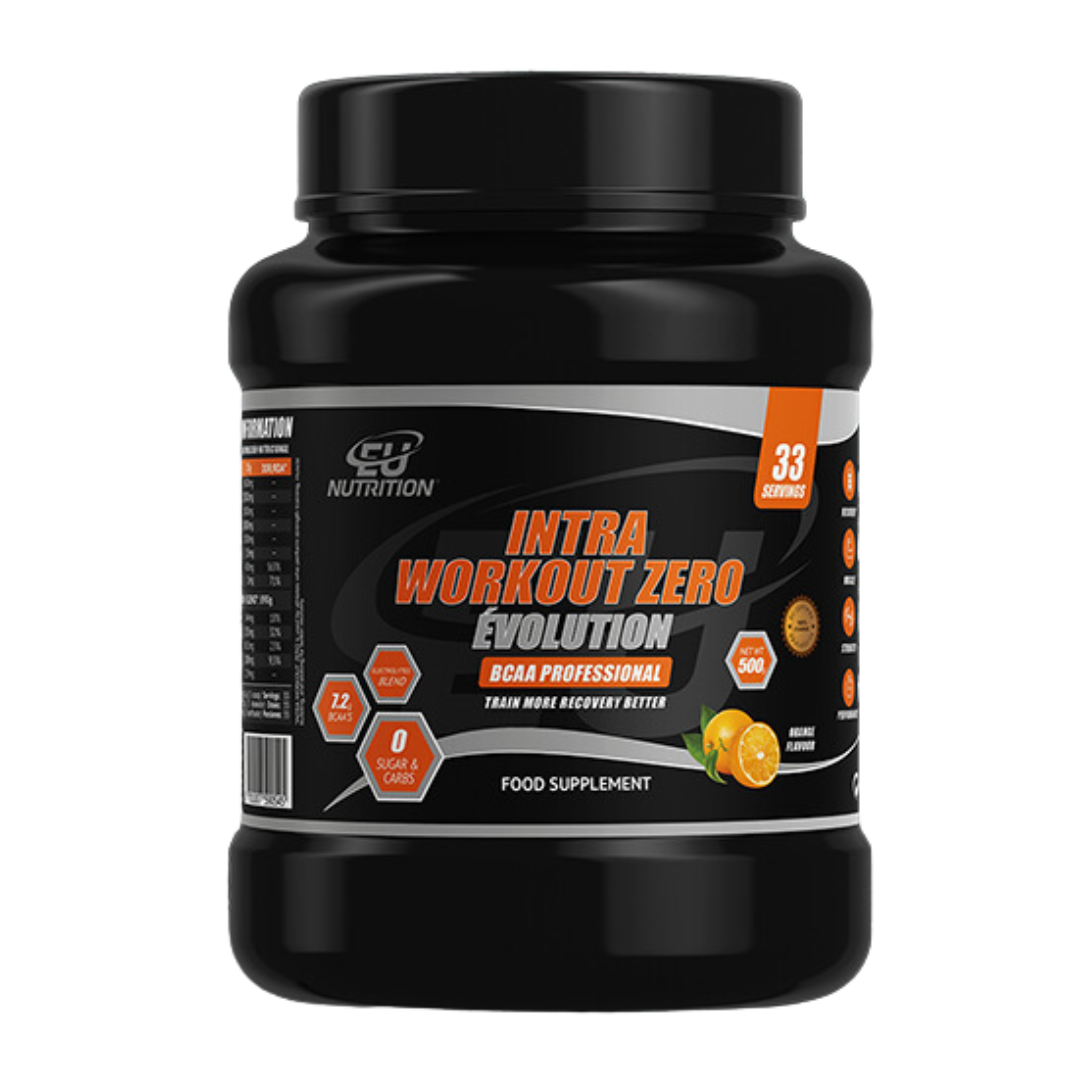 Intra Workout Zero Évolution Eu Nutrition - 500g Sabor Orange