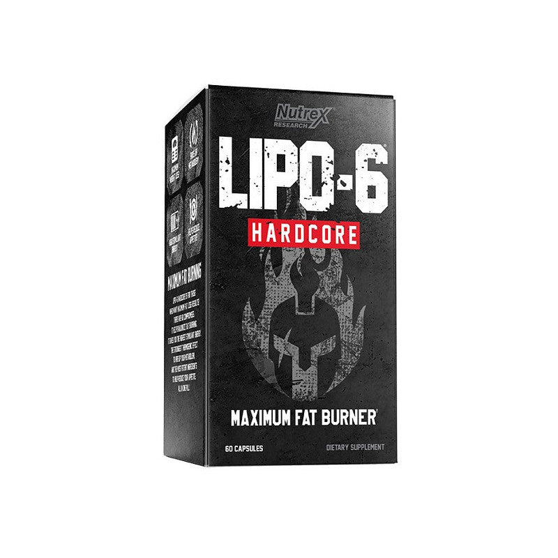 Lipo-6 Hardcore Nutrex - 60 Cápsulas