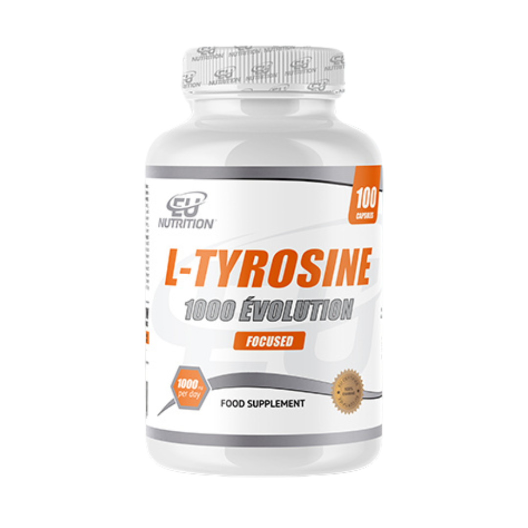 L-Tyrosine 1000 Eu Nutrition - 100 Cápsulas