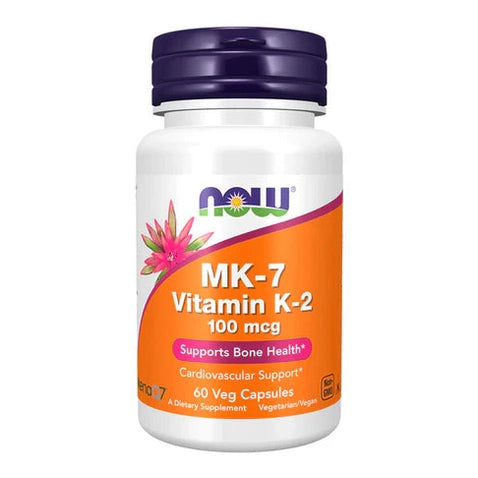 Vitamin K2 MK-7 – 100mcg – 60 Cápsulas – Now Foods