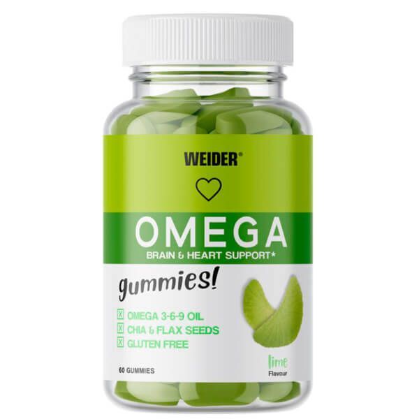 Omega 3 Gummies – 50 Unidades – Weider