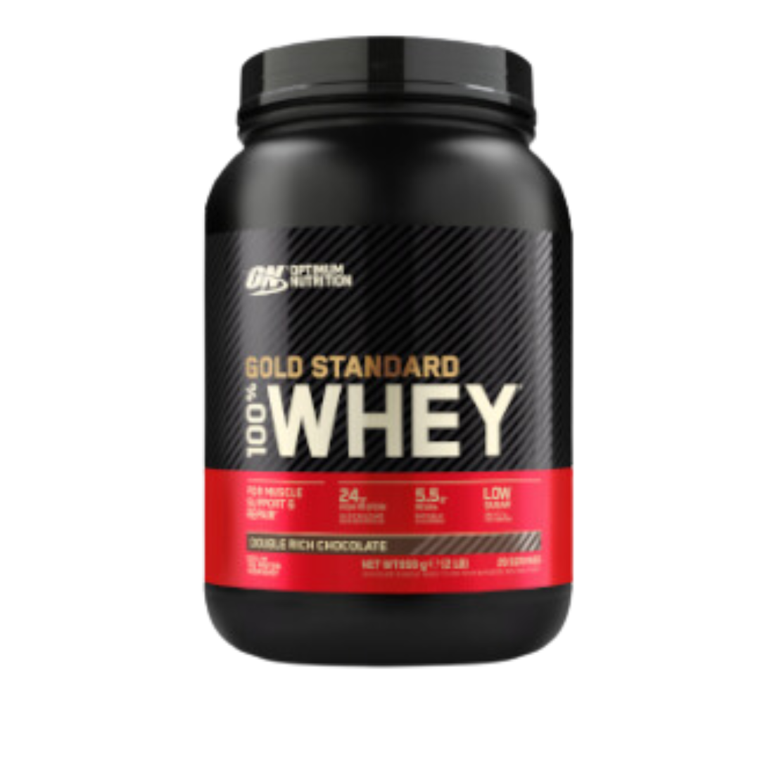 Optimum Nutrition 100% Whey Gold Standard - 900g Sabor Double Rich Chocolate