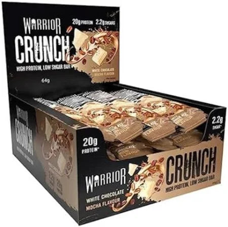 Warrior Crunch Bars - Barras Proteicas - Mocha - uni