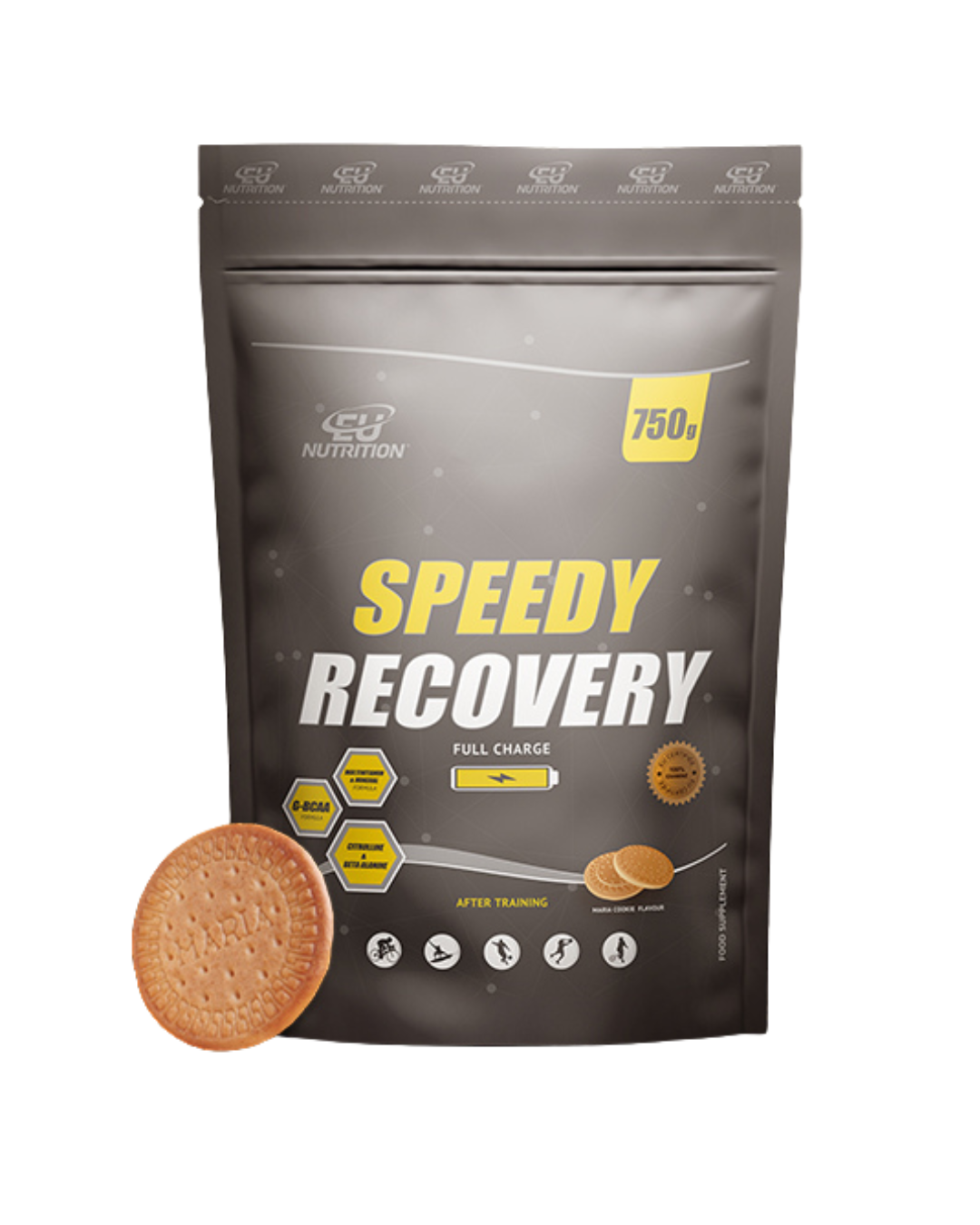 Speedy Recovery Évolution Eu Nutrition - 750g Sabor Chocolate