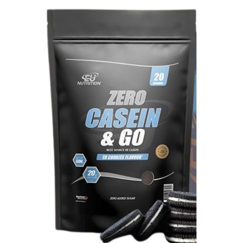 Zero Casein & Go Eu Nutrition - 500g Sabor Cookies