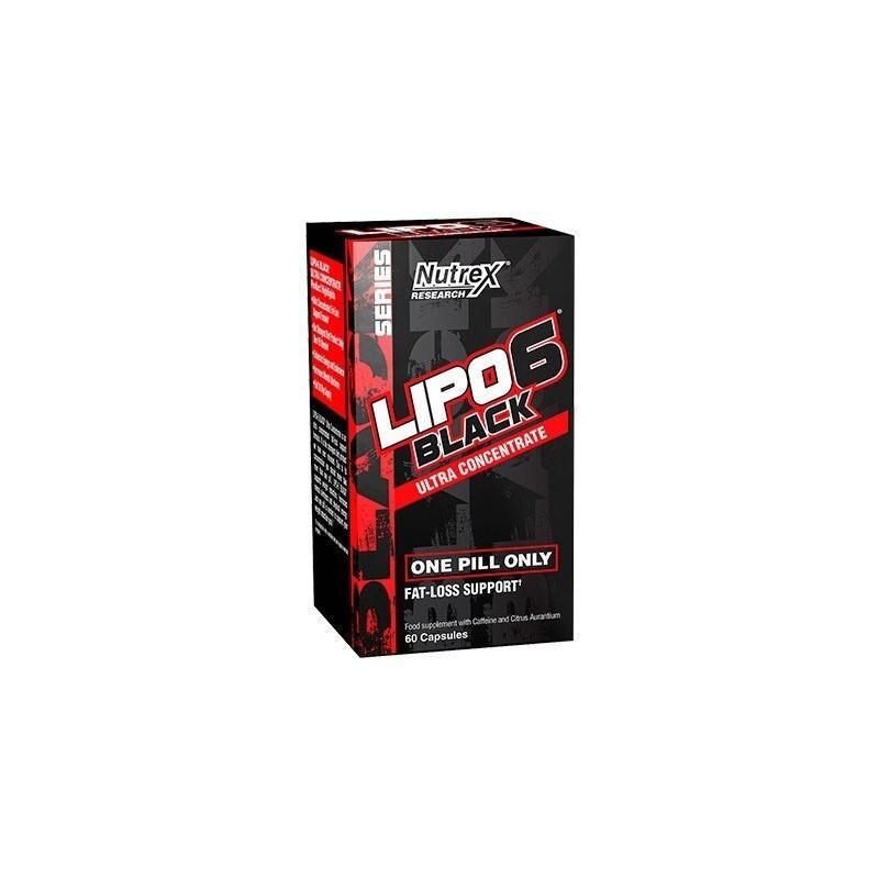 Lipo6 Black Ultra Concentrate Nutrex - 60 Cápsulas