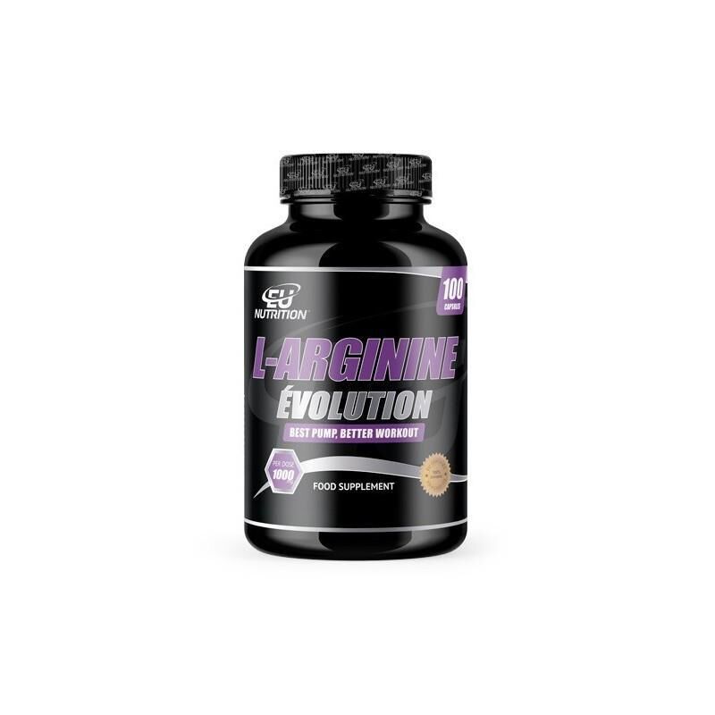 L-Arginine Évolution Eu Nutrition - 100 Cápsulas