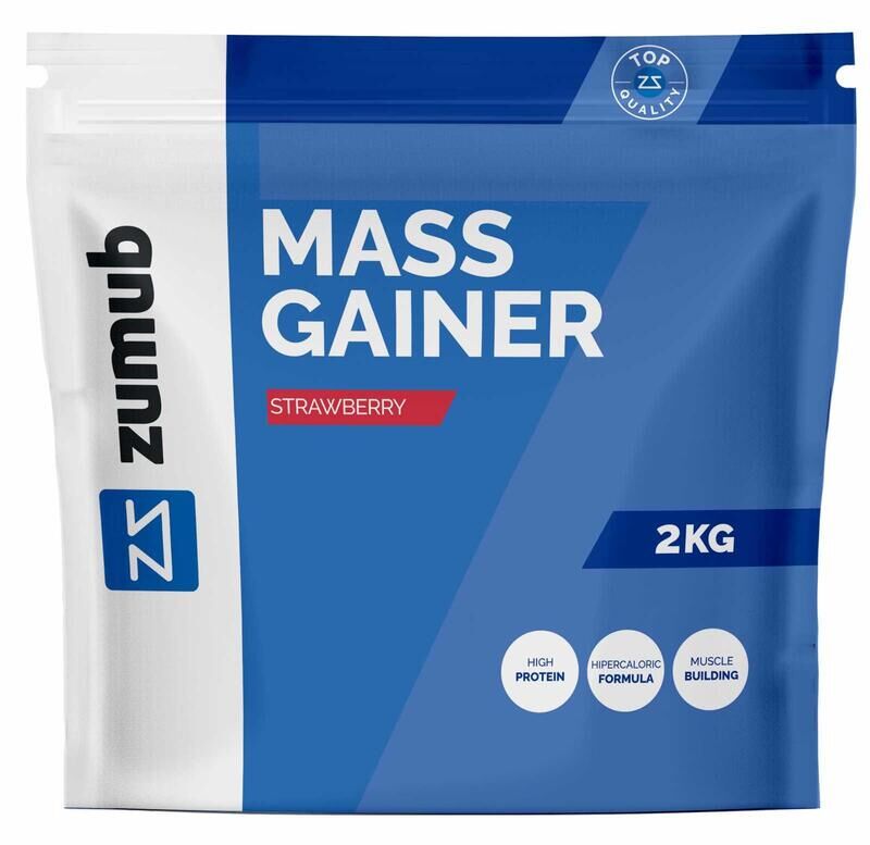 Mass Gainer Zumub - 2kg Sabor Strawberry