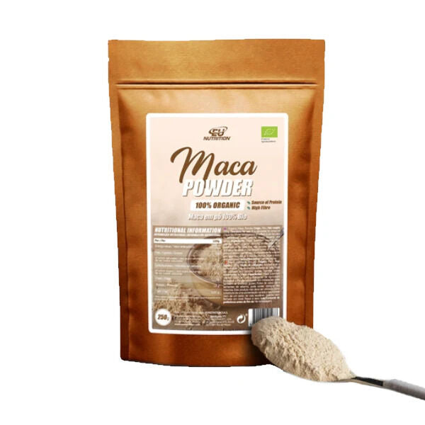 100% Organic Maca Powder Eu Nutrition - 250g