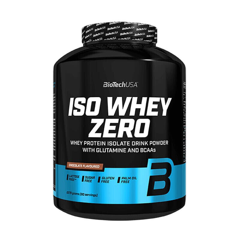 Iso Whey Zero Lactose Free Biotech - 2270g Sabor Chocolate