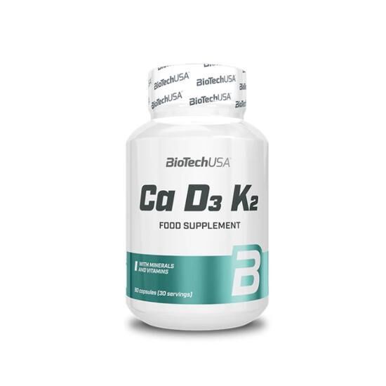 Ca-D3-K2 Biotech - 90 Cápsulas