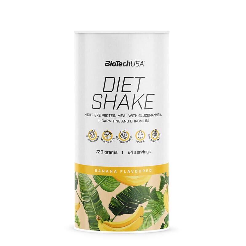 Diet Shake Biotech - Sabor Banana - 720g