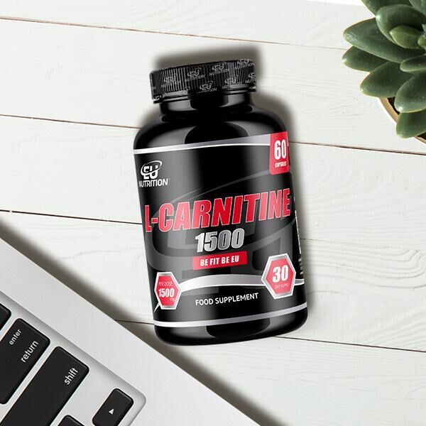 L-Carnitine 1500 60 Caps Eu Nutrition