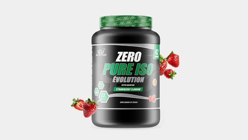 Zero Pure ISO Évolution 903 g Strawberry Eu Nutrition
