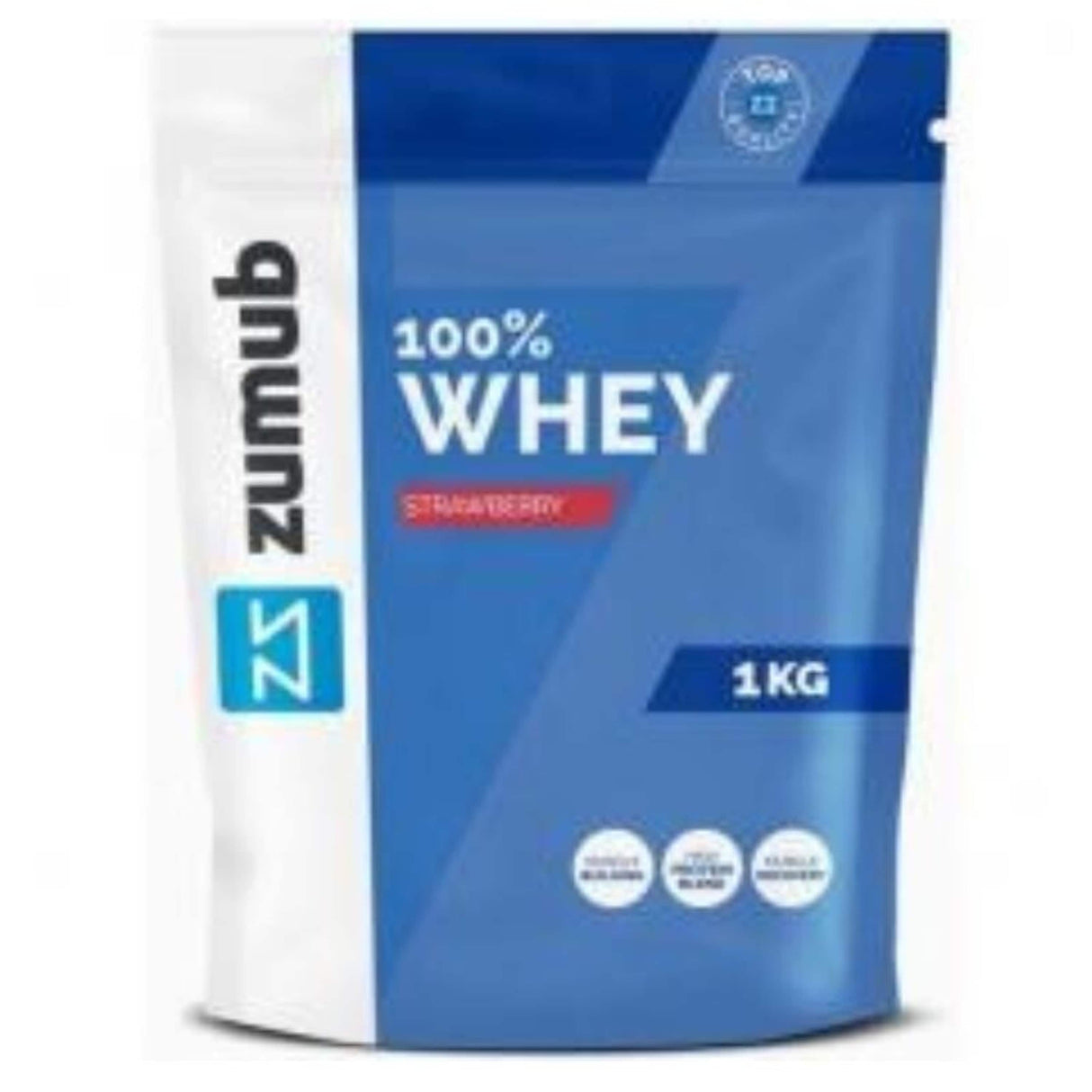 100% Whey Zumub - 1kg Sabor Strawberry
