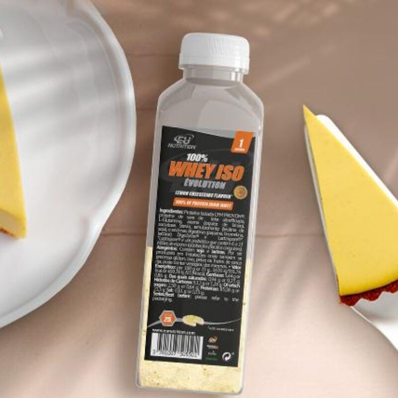 100% Whey Iso Évolution Garrafa 25 g Limão Eu Nutrition