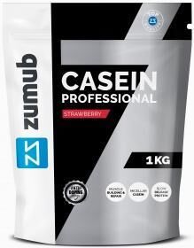Caseína Profissional Zumub - 1kg Sabor Strawberry