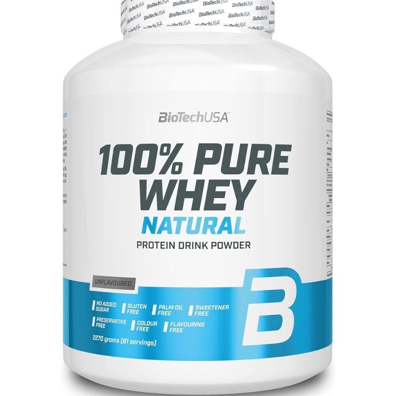 100% Pure Whey 2270g unflavoured-Biotech